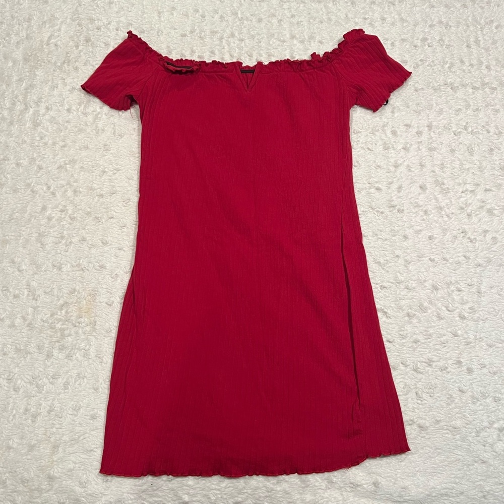 Off the shoulder dress